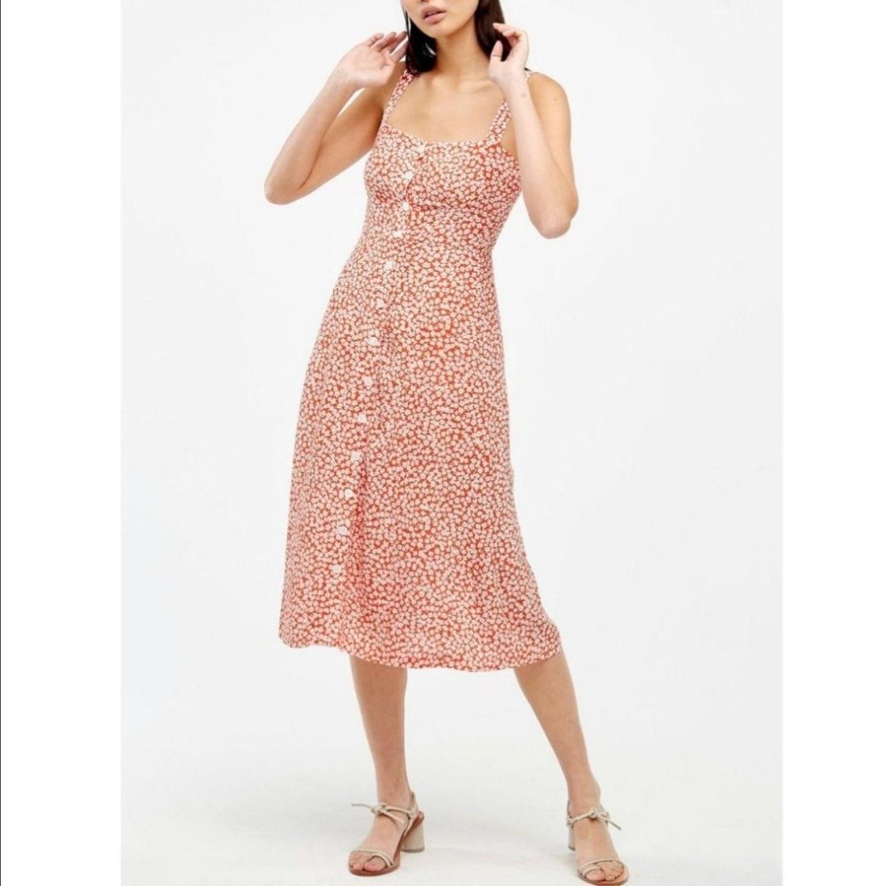 Revolve Capulet micro Floral Sunny Midi dress - Picture 3 of 14